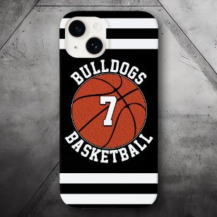 Basketball Player Custom Team Name Jersey Nummer Case-Mate iPhone 14 Hülle