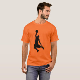 Basketball Player Dunk Basketball Hoop Sports T-Shirt