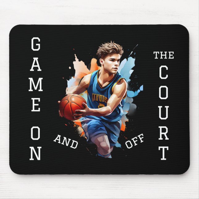 Basketball Player Game on Mousepad (Vorne)