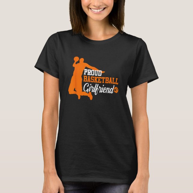 Basketball Player Girlfriend Sports Lover Coach Gr T-Shirt (Vorderseite)