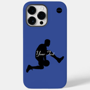 Basketball-Player Grafik und Ihr Name HAMbyWG Case-Mate iPhone 14 Pro Max Hülle