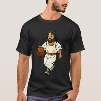 Basketball Player Jesus T-Shirt