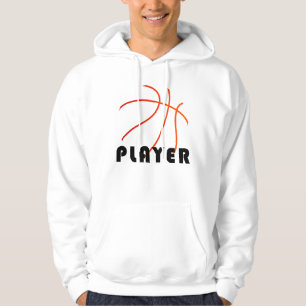 Basketball Player Mimimal-Modernes Design Hoodie