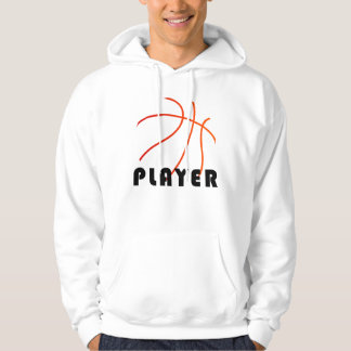Basketball Player | Mimimal-Modernes Design Hoodie