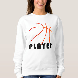 Basketball Player | Mimimal-Modernes Design Sweatshirt
