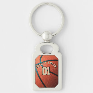 BASKETBALL PLAYER PERSONALISIERT SCHLÜSSELANHÄNGER