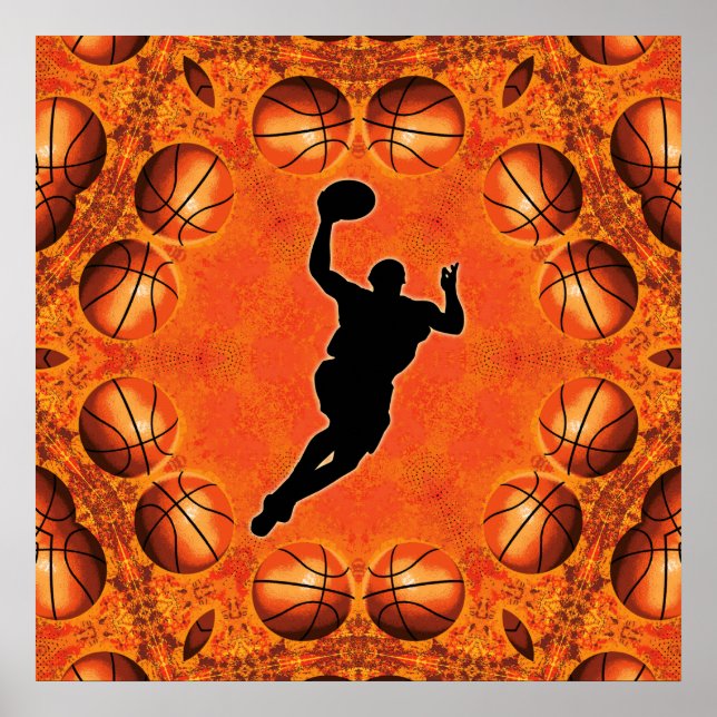 BASKETBALL PLAYER POSTER (Vorne)