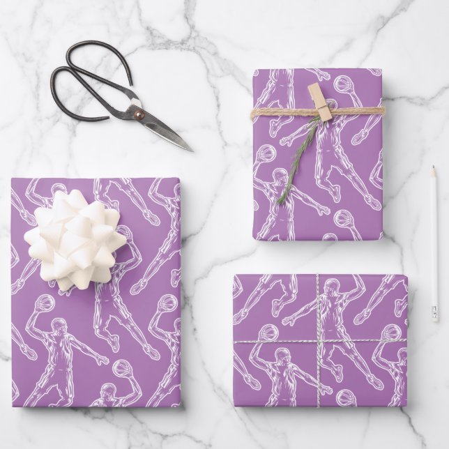 Basketball Player Slam Dunk Geschenkpapier Set (Vorderseite)