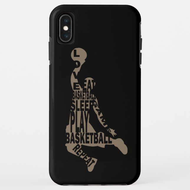 Basketball-Player-Slam mit Volltext Case-Mate iPhone Hülle (Rückseite)