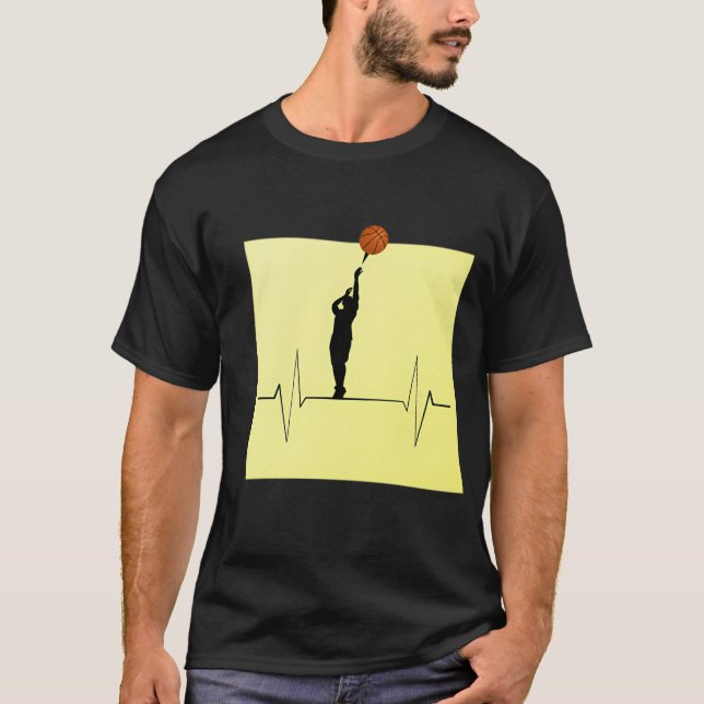 Basketball Post-It T-Shirt (Vorderseite)
