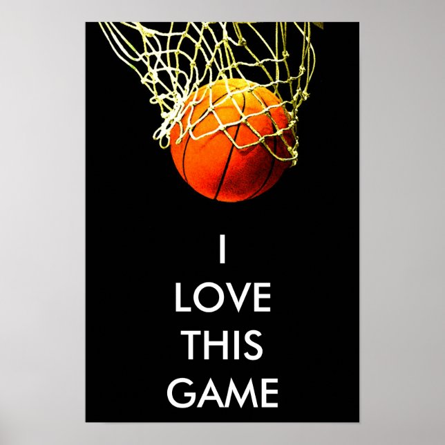 Basketball Poster (Vorne)
