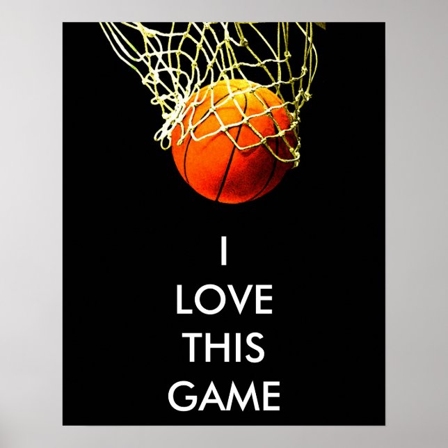 Basketball Poster (Vorne)
