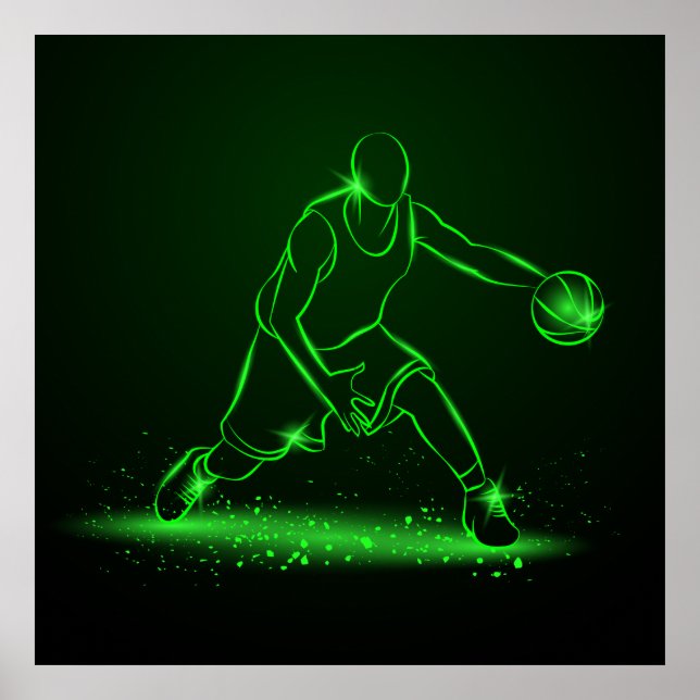 Basketball Poster (Vorne)