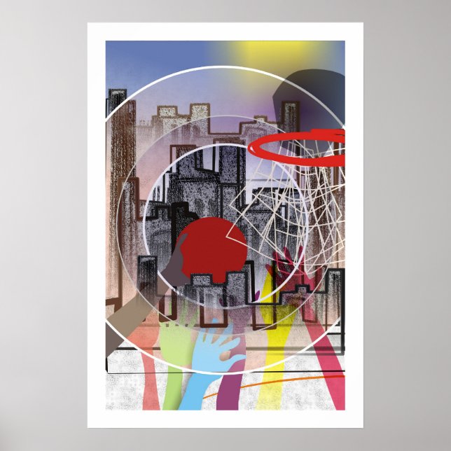 Basketball Poster (Vorne)