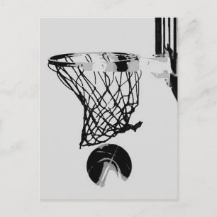 Basketball Postkarte