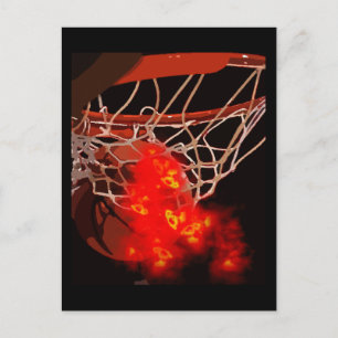 Basketball Postkarte