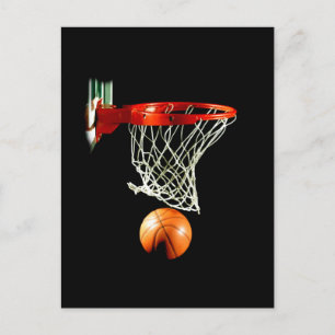 Basketball Postkarte