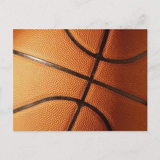 Basketball Postkarte (Vorderseite)