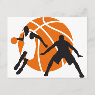 Basketball Postkarte
