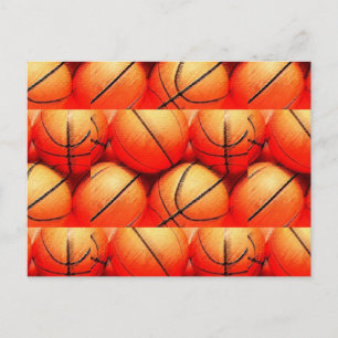 Basketball Postkarte