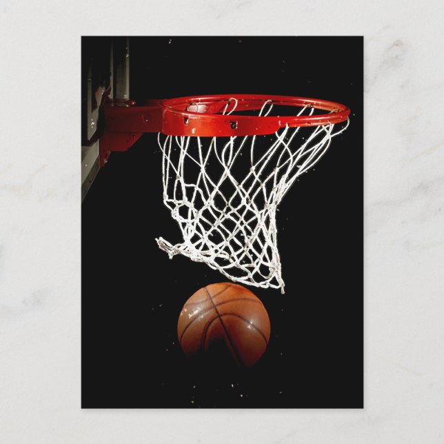 Basketball Postkarten (Vorderseite)
