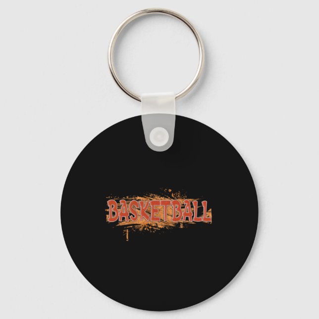 Basketball Premium Schlüsselanhänger (Vorderseite)