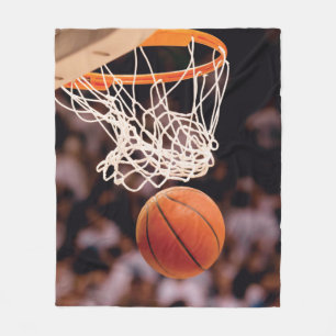Basketball-Punktestand Fleecedecke
