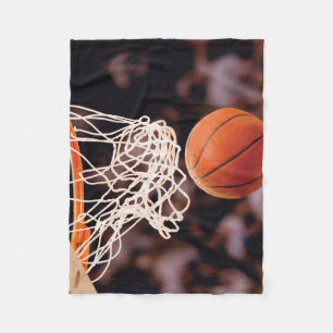 Basketball-Punktestand Fleecedecke
