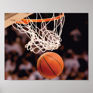 Basketball-Punktestand Poster