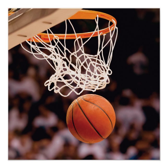 Basketball-Punktestand Poster (Vorderseite)