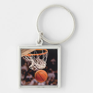Basketball-Punktestand Schlüsselanhänger