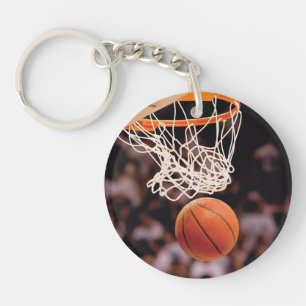 Basketball-Punktestand Schlüsselanhänger