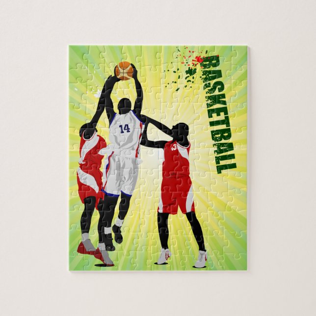 Basketball-Puzzlespiel Puzzle (Vertikal)