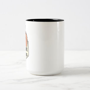 Basketball Queen - Crown Sportwear for Court Zweifarbige Tasse