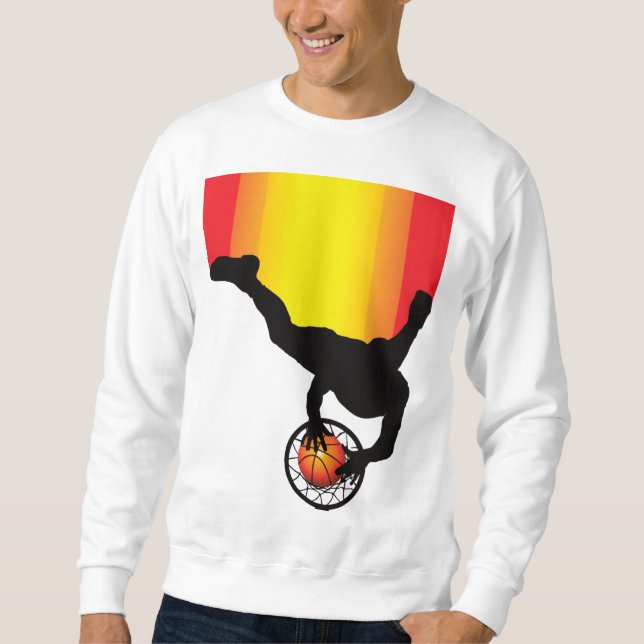 Basketball Rocks! Sweatshirt (Vorderseite)