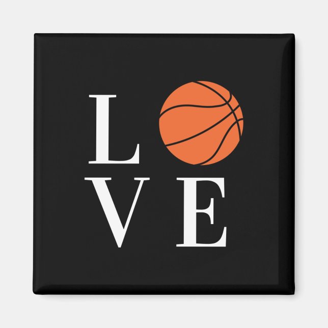 Basketball ruft an - Basketball Lover Magnet (Vorne)