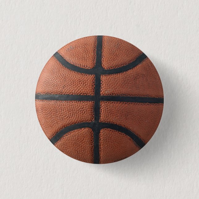 Basketball rund button (Vorderseite)