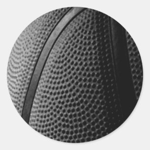 Basketball Runder Aufkleber