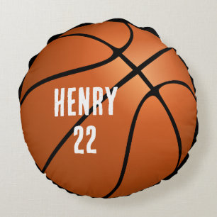 Basketball Rundes Kissen