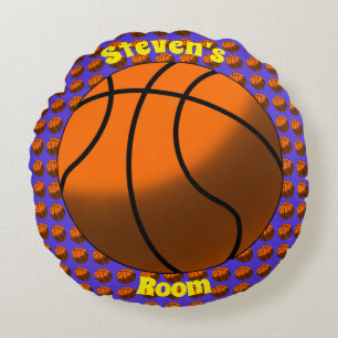 Basketball Rundkissen Rundes Kissen
