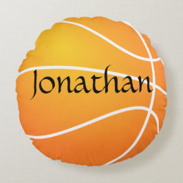 Basketball Rundkissen Rundes Kissen