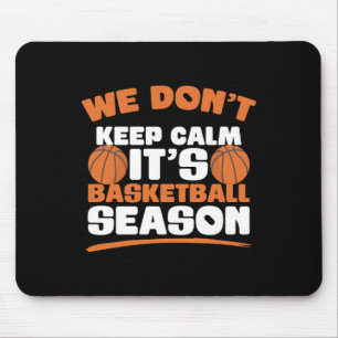 Basketball Saison Spaß für einen schönen Basketbal Mousepad