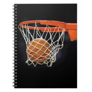 Basketball Schlicht Modernes Notebook Notizblock