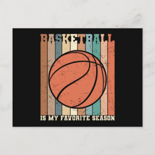 Basketball Schönes Design Postkarte