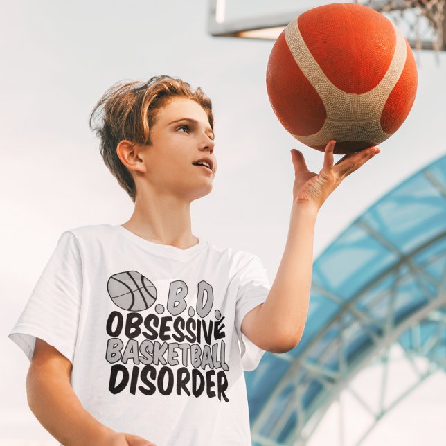 Basketball Schwarz/Grau T-Shirt (Von Creator hochgeladen)