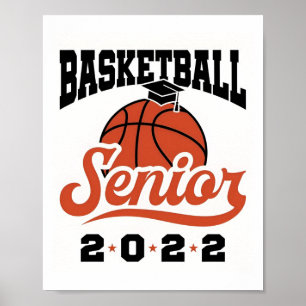 Basketball Senior 2022 Poster