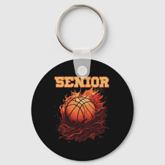 Basketball Senior Night Auntie 1 Schlüsselanhänger