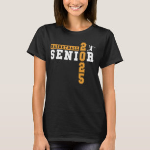 Basketball Senior Night Basketball Senior 2025 Gra T-Shirt