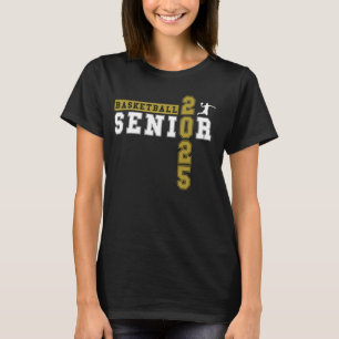 Basketball Senior Night Basketball Senior 2025 Gra T-Shirt