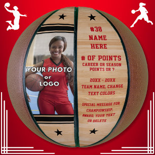 Basketball Senior Night Gift Ideen mit FOTO